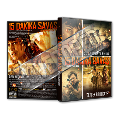 15 Dakika Savaş - 15 Minutes Of War 2019 Türkçe Dvd Cover Tasarımı